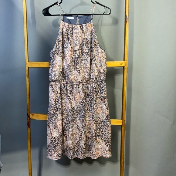 Maurices spaghetti strap elastic waist mini dress. Floral. Size L. EUC. - Picture 1 of 8